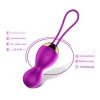 Vibrating Silicone Kegel Balls USB 7 Function- wibrujące kulki gejszy (fioletowe) Vibrating Silicone Kegel Balls USB 7 Function- wibrujące kulki gejszy (fioletowe)